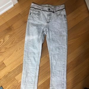 Grey slim pants